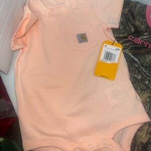 Carhartt Light Peach Infant Onesie